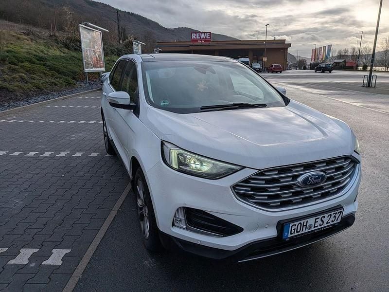 Schwarz Gebraucht 2019 Ford Edge Titanium SUV | 23.900 € (Superpreis) - Bild 1/4