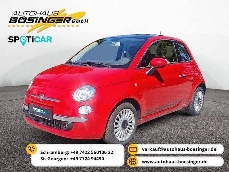 Rot Gebraucht 2013 Fiat 500 Lounge Limousine | 6.990 € (Fairer Preis) - Bild 1/4