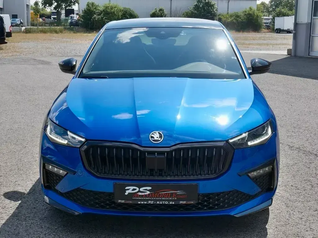 Gebraucht Skoda Scala Monte Carlo 150 PS (110 kW) 2025 Blau Kleinwagen