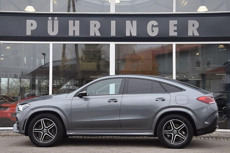 Grau Gebraucht 2022 Mercedes GLE350 AMG line Coupé | 68.490 € (Fairer Preis) - Bild 1/4