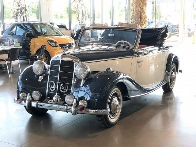 Gebraucht Mercedes A170 52 PS (38 kW) 1950 Blau/weiß[blau] Cabrio