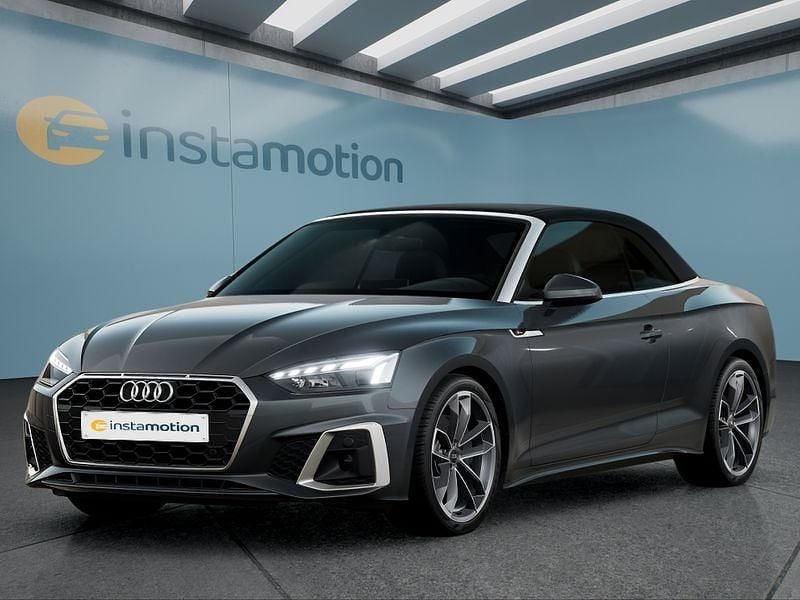 Silber Gebraucht 2024 Audi A5 Cabriolet S-Line Cabrio | 46.599 € (Fairer Preis) - Bild 1/4