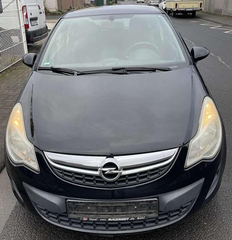 Gebraucht Opel Corsa 69 PS (50 kW) 2012 Schwarz Kleinwagen