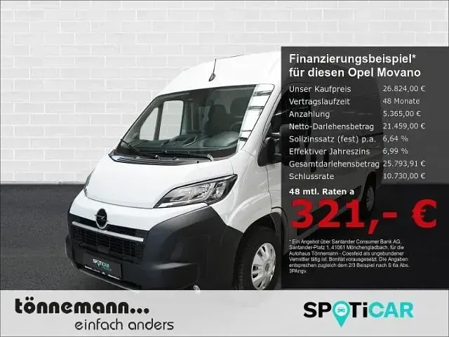 Usata Opel Movano 140 CV (102 kW) 2025 Furgone
