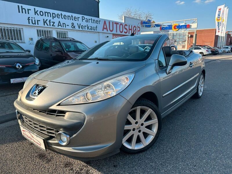 Grau Gebraucht 2009 Peugeot 207 CC Roland Garros Cabrio | 3.690 € - Bild 1/4