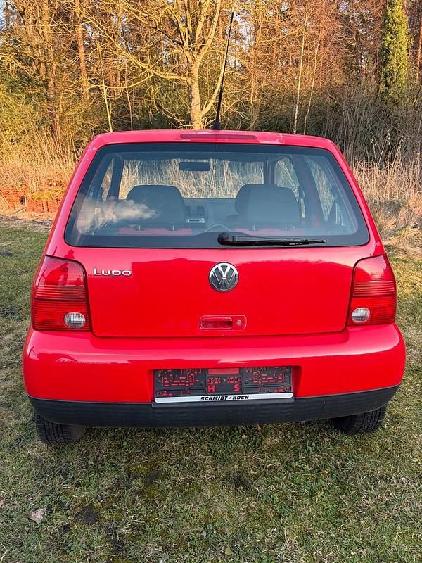 Gebraucht VW Lupo 50 PS (36 kW) 1999 Rot Kleinwagen