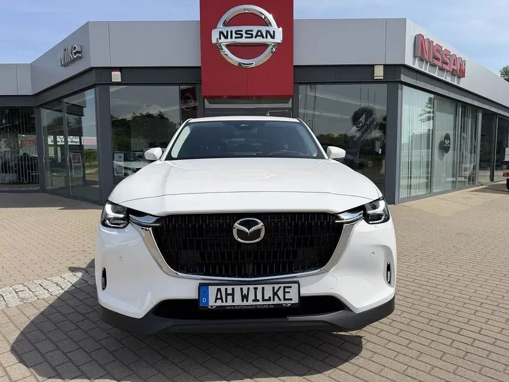 Gebraucht Mazda CX-60 Exclusive 254 PS (186 kW) 2024 Weiß SUV