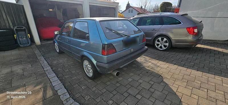 Brugt VW Golf II 90 HK (66 kW) 1990 Blå Hatchback