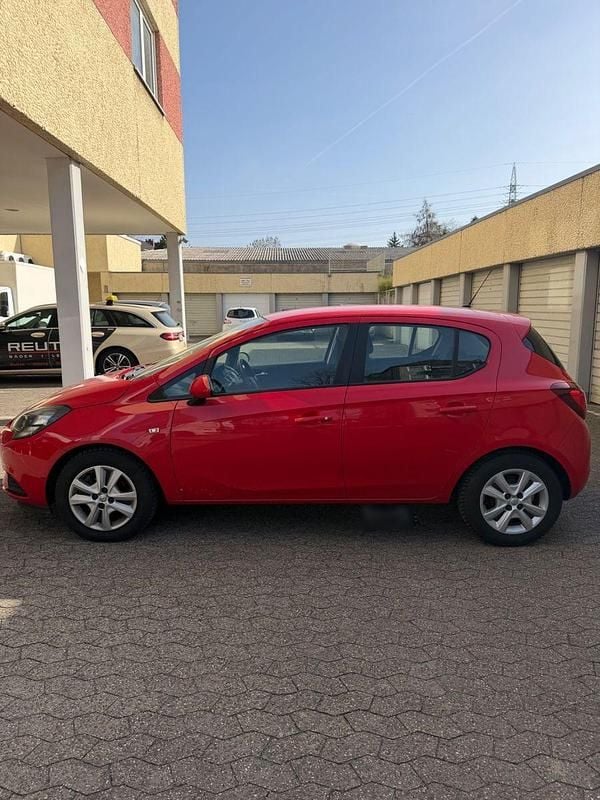 Gebraucht Opel Corsa Edition 90 PS (66 kW) 2017 Rot Kleinwagen