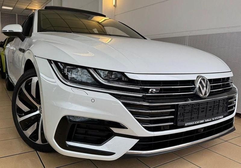 Weiß Gebraucht 2020 VW Arteon R-line Limousine | 30.900 € (Fairer Preis) - Bild 1/4