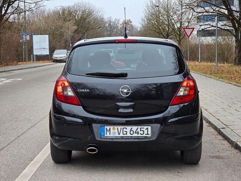 Gebraucht Opel Corsa 87 PS (63 kW) 2010 Schwarz Kleinwagen