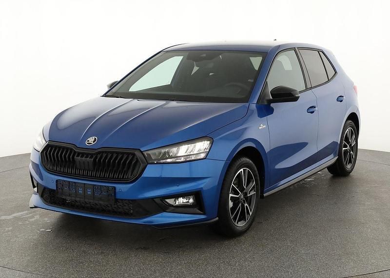 Race blau metallic Neu 2025 Skoda Fabia Monte Carlo | 23.495 € (Fairer Preis) - Bild 1/4