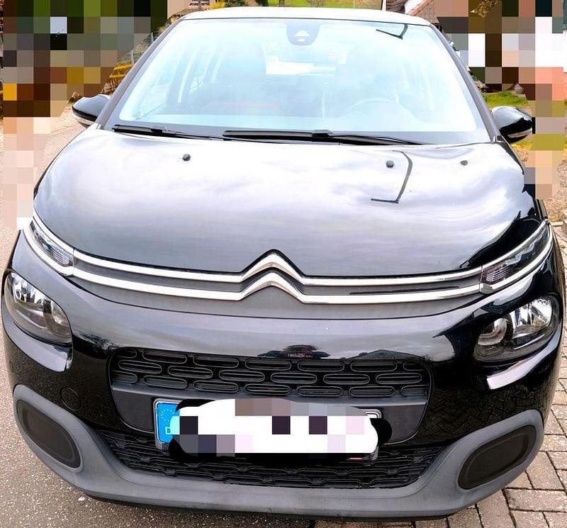 Gebraucht Citroën C3 PureTech 83 PS (61 kW) 2019 Schwarz Kleinwagen