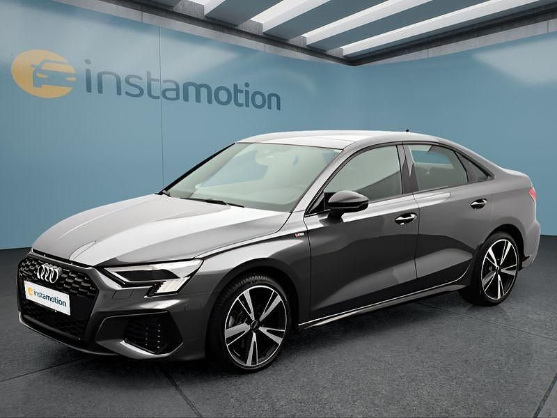 Grau Gebraucht 2024 Audi A3 Limousine | 40.099 € (Guter Preis) - Bild 1/4