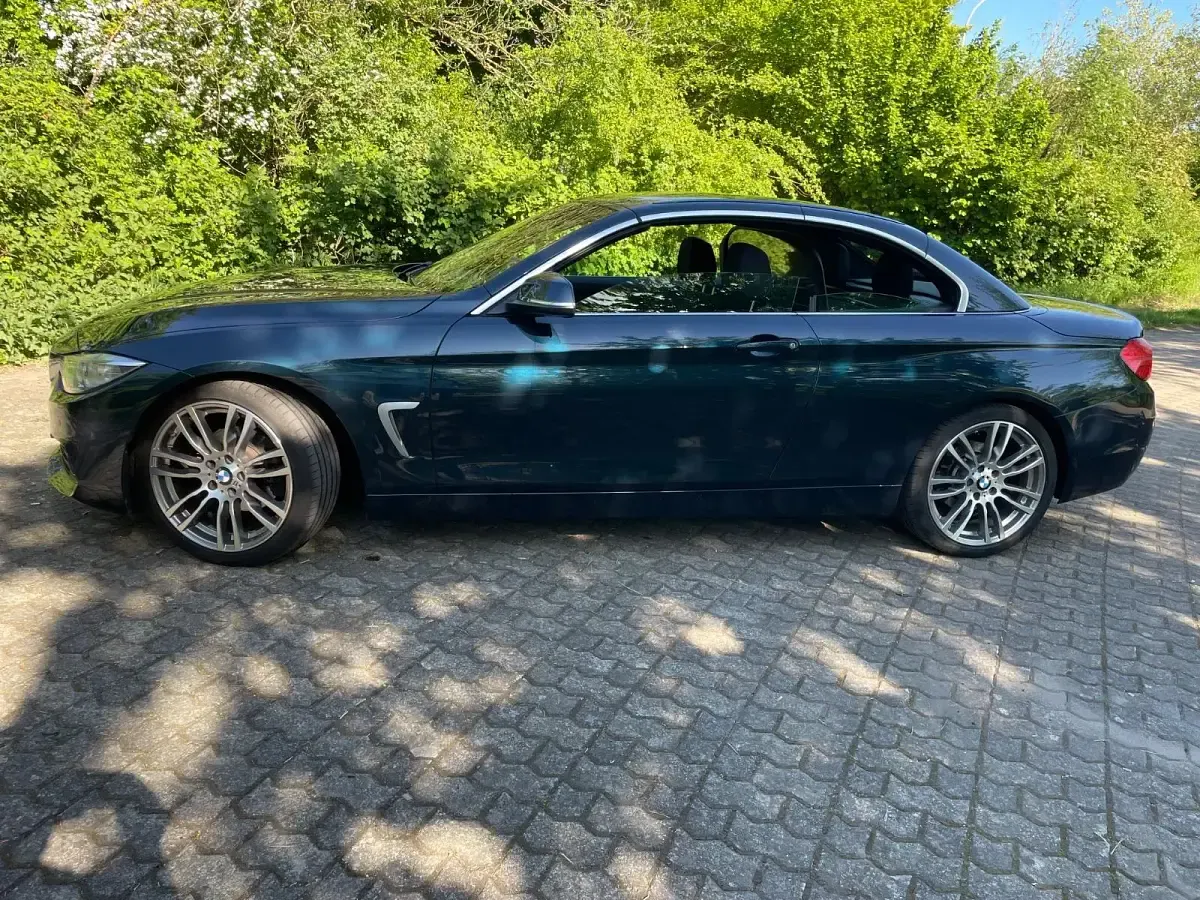 Gebraucht BMW 420 Cabriolet 190 PS (139 kW) 2017 Blau Cabrio