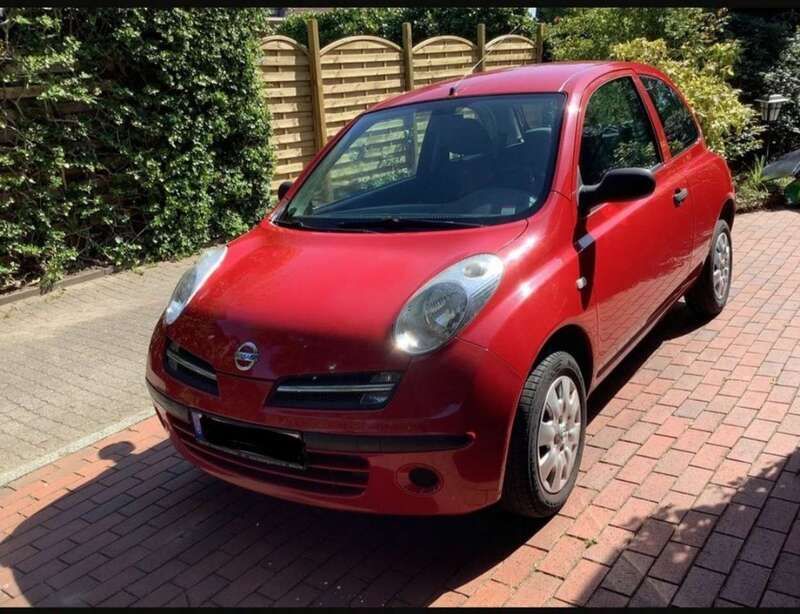 Rot Gebraucht 2006 Nissan Micra Kleinwagen | 500 € (Guter Preis) - Bild 1/4