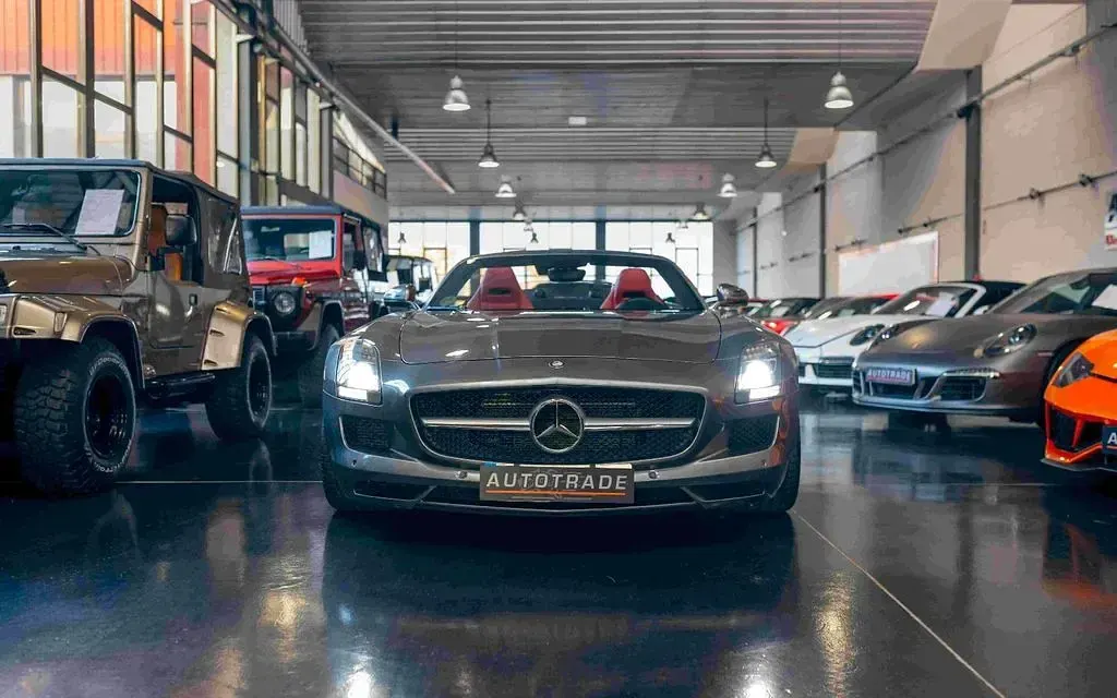 Gebraucht Mercedes SLS AMG AMG 571 PS (419 kW) 2011 Grau Cabrio