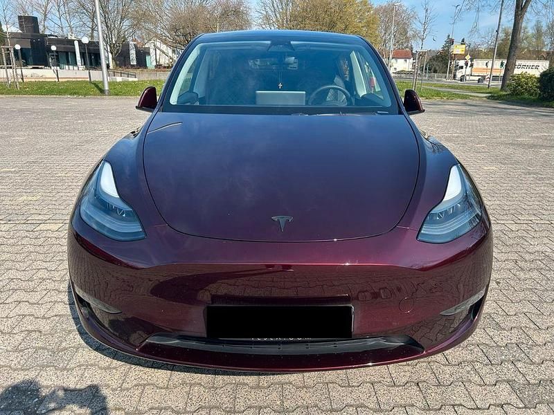 Gebraucht Tesla Model Y Long Range AWD 378 kW (514 PS) 2023 Rot SUV