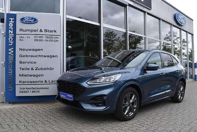 Chromablau metallic Gebraucht 2023 Ford Kuga ST-Line X SUV | 24.490 € (Guter Preis) - Bild 1/4