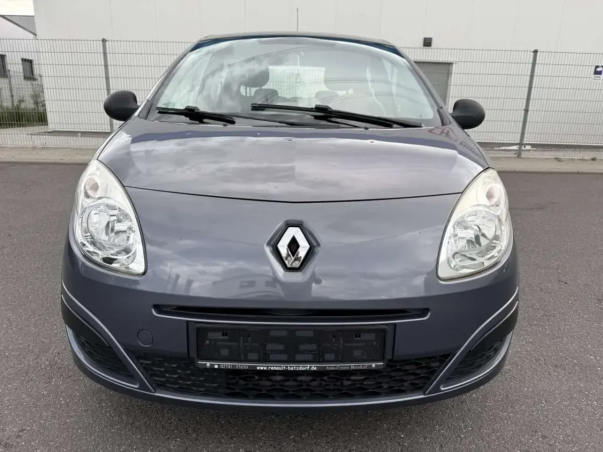 Gebraucht Renault Twingo Expression 58 PS (42 kW) 2009 Grey blue Kleinwagen