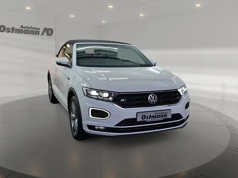 Gebraucht VW T-Roc Cabriolet R-line 150 PS (110 kW) 2021 Pure white Cabrio