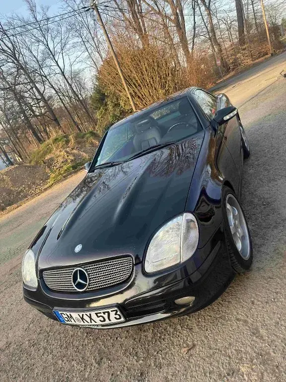Gebraucht Mercedes SLK200 163 PS (119 kW) 2000 Schwarz Cabrio