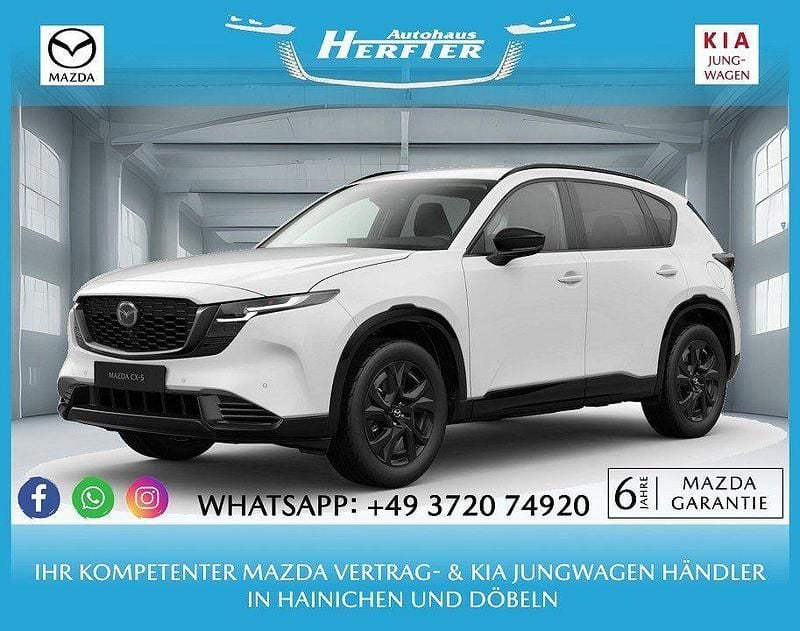 Weiß Neu 2025 Mazda CX-5 Homura-Line SUV | 38.770 € (Guter Preis) - Bild 1/4