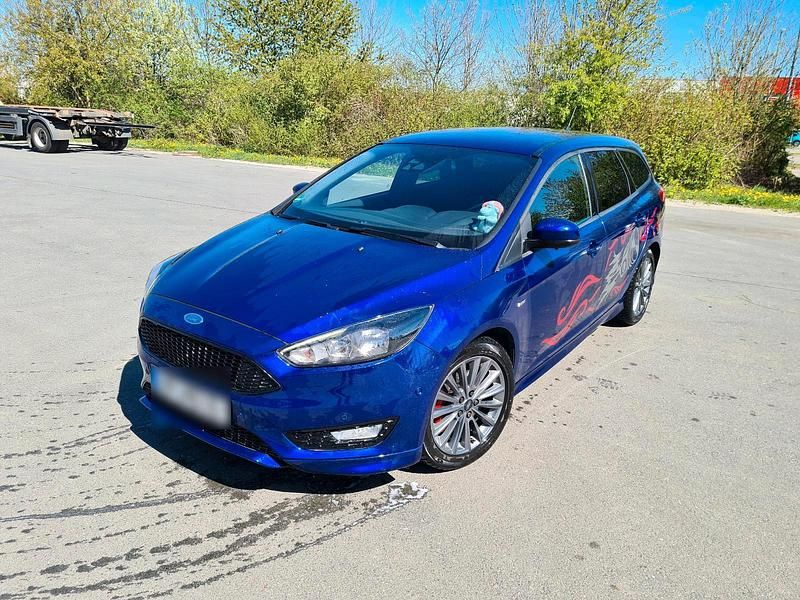 Usata Ford Focus 150 CV (110 kW) 2017 Blu Station wagon