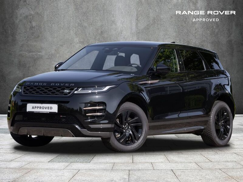 Santorini black Gebraucht 2023 Land Rover Range Rover evoque SE Dynamic SUV | 39.850 € (Superpreis) - Bild 1/4