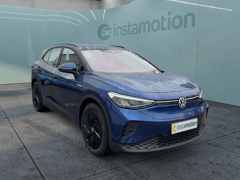 Blau Gebraucht 2022 VW ID.4 Pro Performance SUV | 32.380 € (Fairer Preis) - Bild 1/4