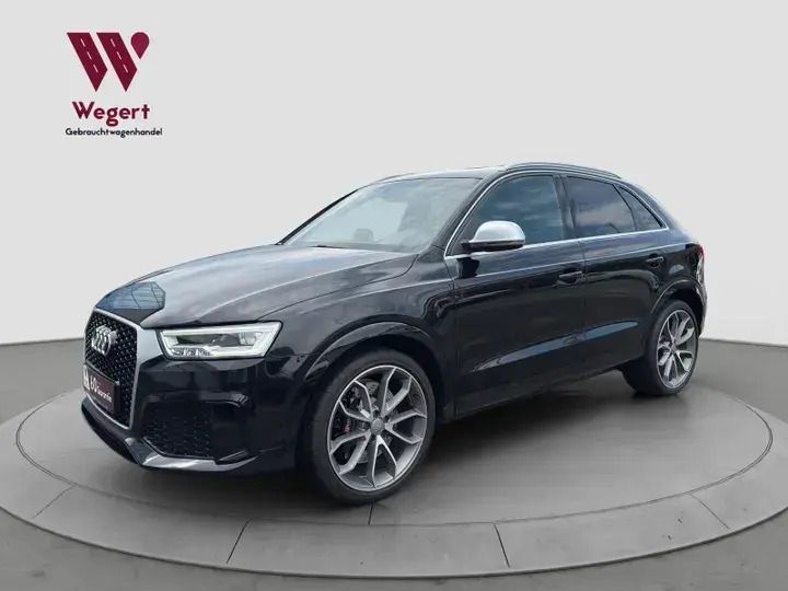 Mythosschwarz metallic Gebraucht 2015 Audi RS Q3 Design SUV | 28.950 € (Fairer Preis) - Bild 1/4