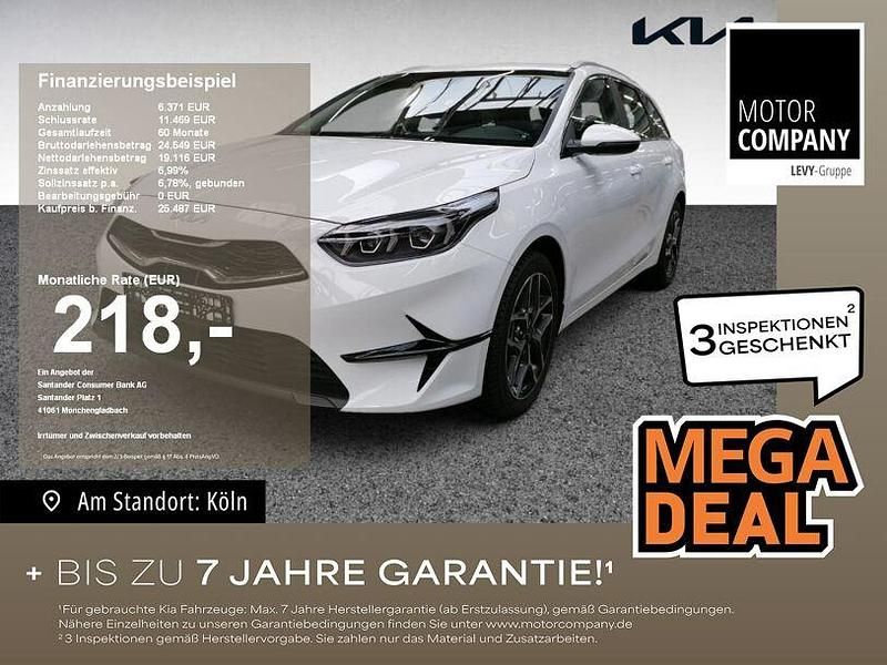 Weiss Gebraucht 2025 Kia Ceed | 25.487 € (Guter Preis) - Bild 1/4