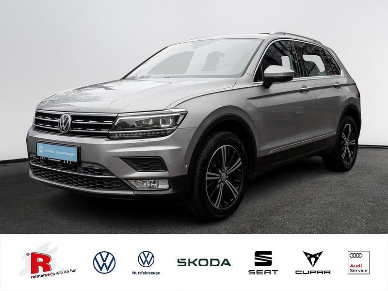 Silber Gebraucht 2016 VW Tiguan Highline SUV | 22.990 € (Fairer Preis) - Bild 1/4