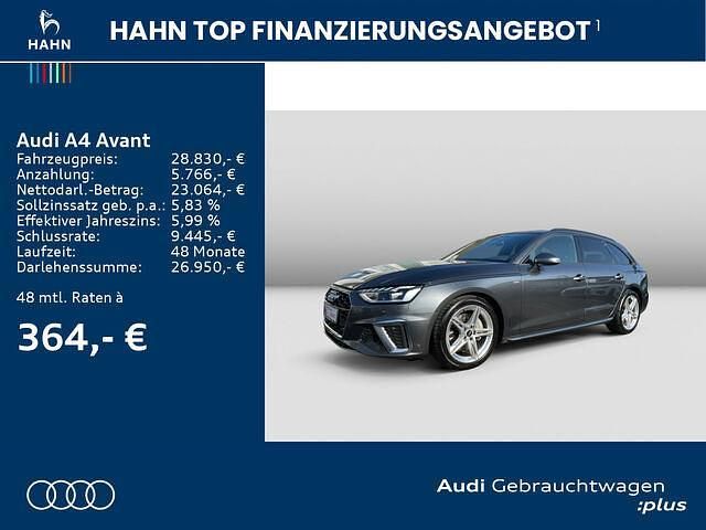 Gebraucht Audi A4 S-Line 204 PS (150 kW) 2022 Daytonagrau perleffekt Kombi