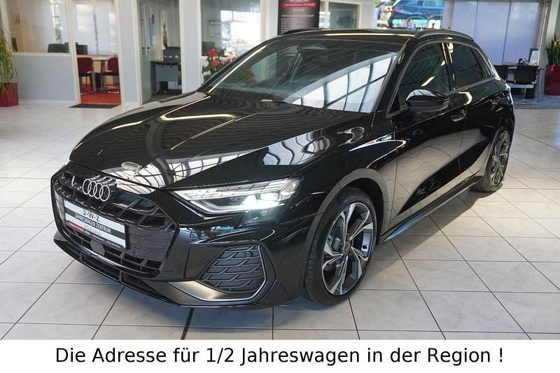 Schwarz Neu 2025 Audi A3 S-Line Limousine | 36.990 € (Guter Preis) - Bild 1/4