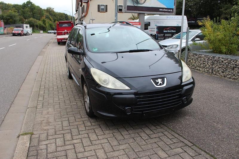 Schwarz Gebraucht 2005 Peugeot 307 Kombi | 299 € (Superpreis) - Bild 1/4