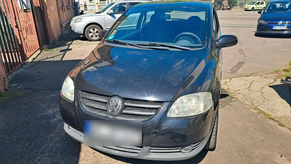 Usata VW Fox 55 CV (40 kW) 2006 Nero Utilitaria