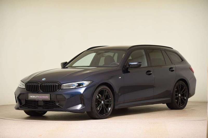Tansanitblau metallic Gebraucht 2023 BMW 320 M Sport Kombi | 42.880 € (Fairer Preis) - Bild 1/4