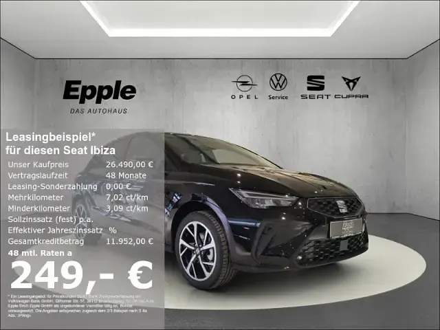 Brugt Seat Ibiza FR 116 HK (85 kW) 2026 Sedan