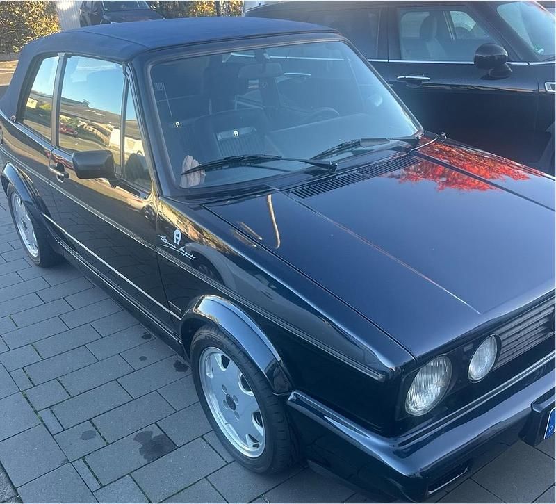 Blau Gebraucht 1990 VW Golf Cabriolet Cabrio | 14.900 € - Bild 1/4