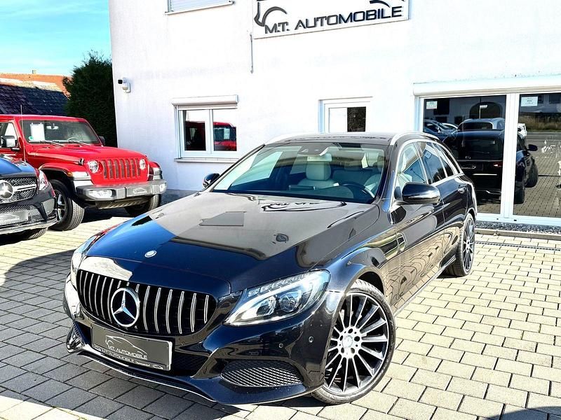 Schwarz Gebraucht 2015 Mercedes C180 Avantgarde Kombi | 12.990 € (Fairer Preis) - Bild 1/4