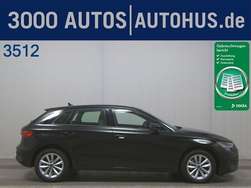 Schwarz Gebraucht 2021 Audi A3 Basis | 19.180 € (Fairer Preis) - Bild 1/4