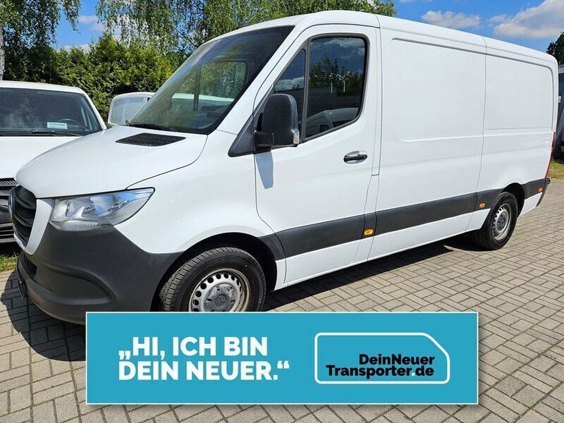 Arktikweiss Gebraucht 2021 Mercedes Sprinter Van | 23.562 € (Superpreis) - Bild 1/4