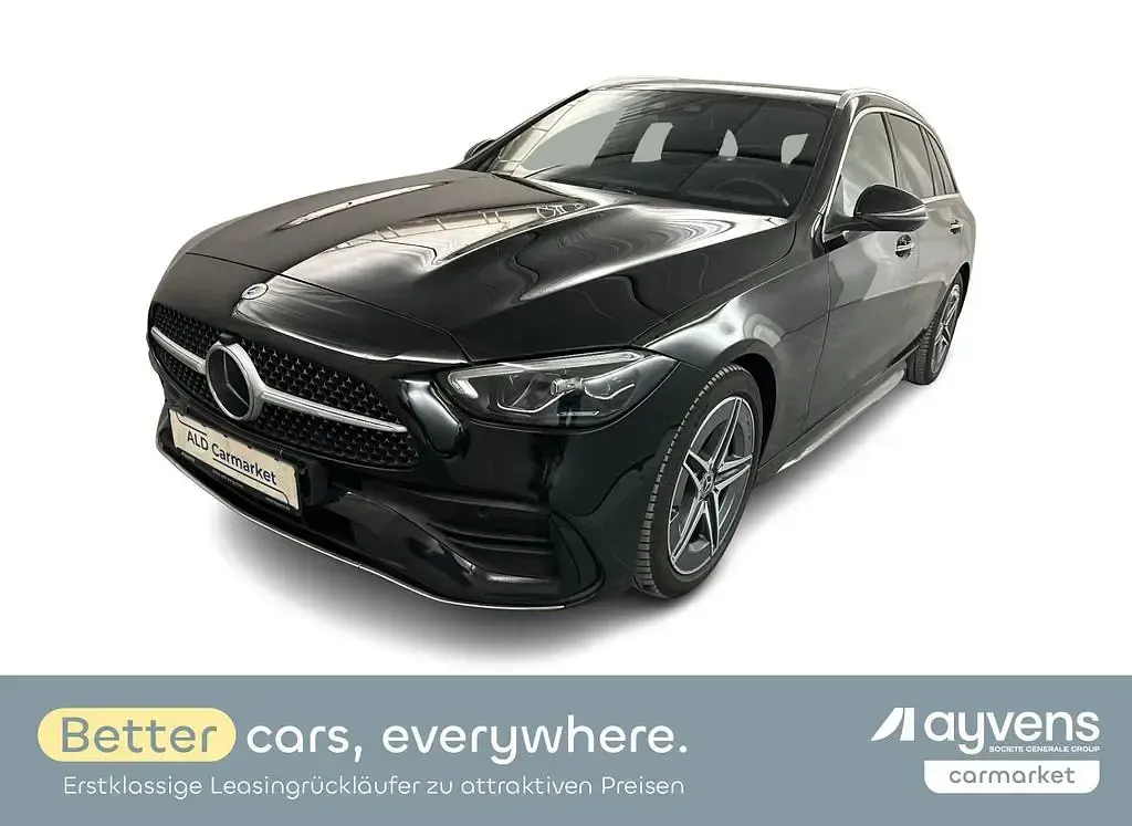 Gebraucht Mercedes C220 Advanced 197 PS (144 kW) 2024 Schwarz  unilack Kombi