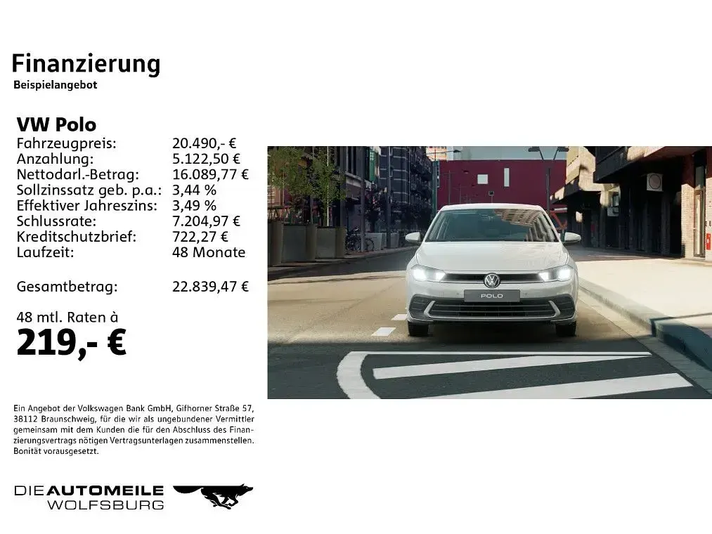 Neu VW Polo Trendline 80 PS (58 kW) 2026 Ascotgrau Kleinwagen