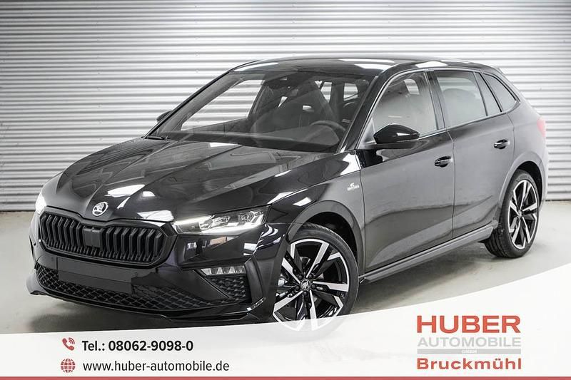 Gebraucht Skoda Scala Monte Carlo 116 PS (85 kW) 2025 Black magic metallic (1z) Kleinwagen