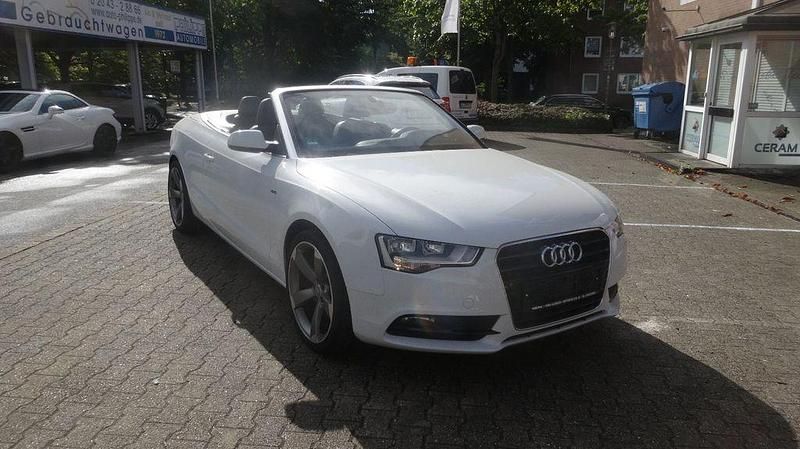 Weiß Gebraucht 2013 Audi A5 Cabriolet Cabrio | 16.900 € (Fairer Preis) - Bild 1/4