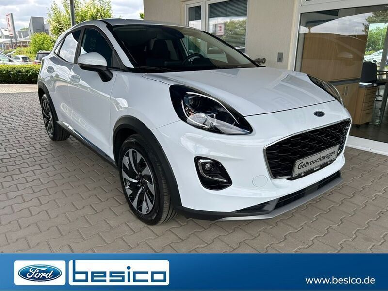 Frostweiß Gebraucht 2024 Ford Puma Titanium SUV | 22.590 € (Guter Preis) - Bild 1/4
