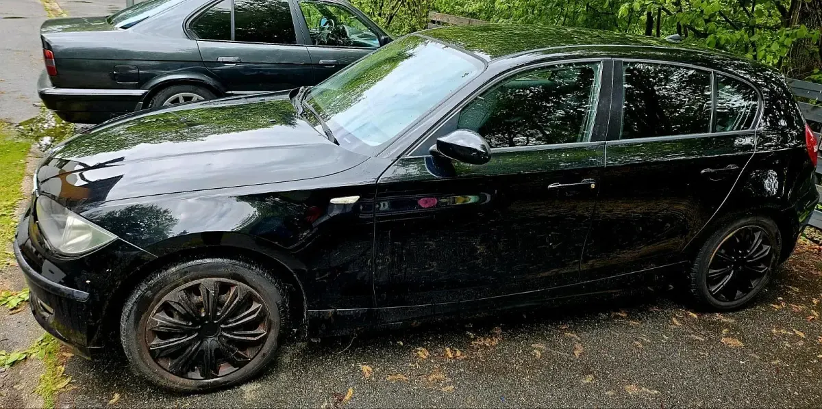 Gebraucht BMW 116 115 PS (84 kW) 2007 Schwarz Kleinwagen