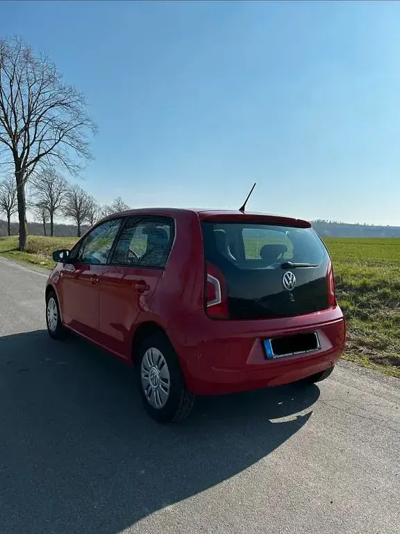 Gebraucht VW up! 60 PS (44 kW) 2016 Rot Kleinwagen